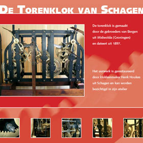 De torenklok van Schagen