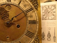 een Steven Huygens klok ontdekt in Schagen